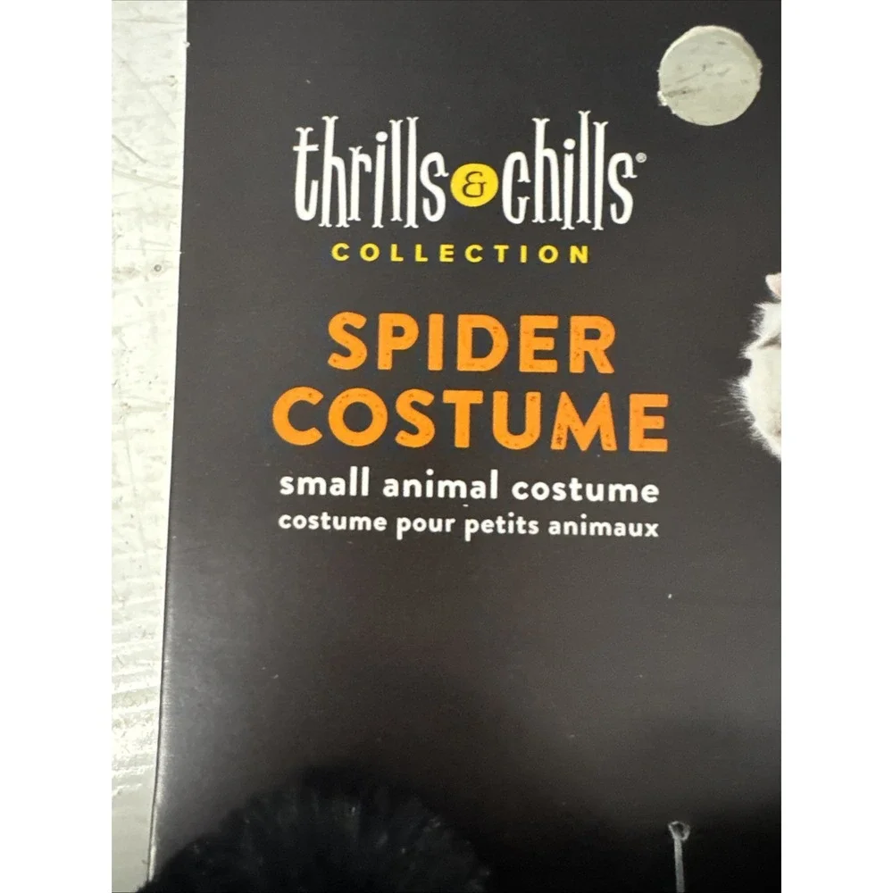 Small Animal Costume Thrills & Chills‎ Pumpkin Guinea Pig Plush SPIDER Halloween
